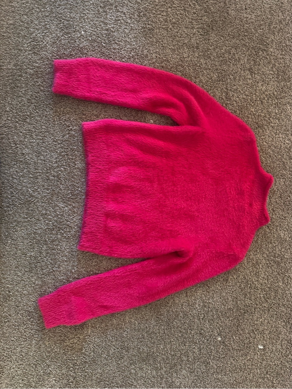 Universal Thread Bright Fuchsia Cowl Neck Sweater
